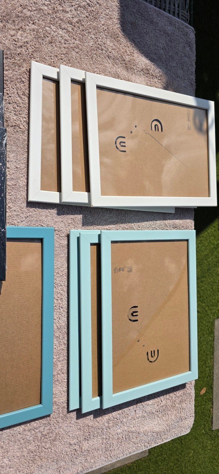 IKEA FISKBO fotolijsten (diverse kleuren en maten), Kunststof, Ophalen of Verzenden, Zo goed als nieuw, Fotolijst