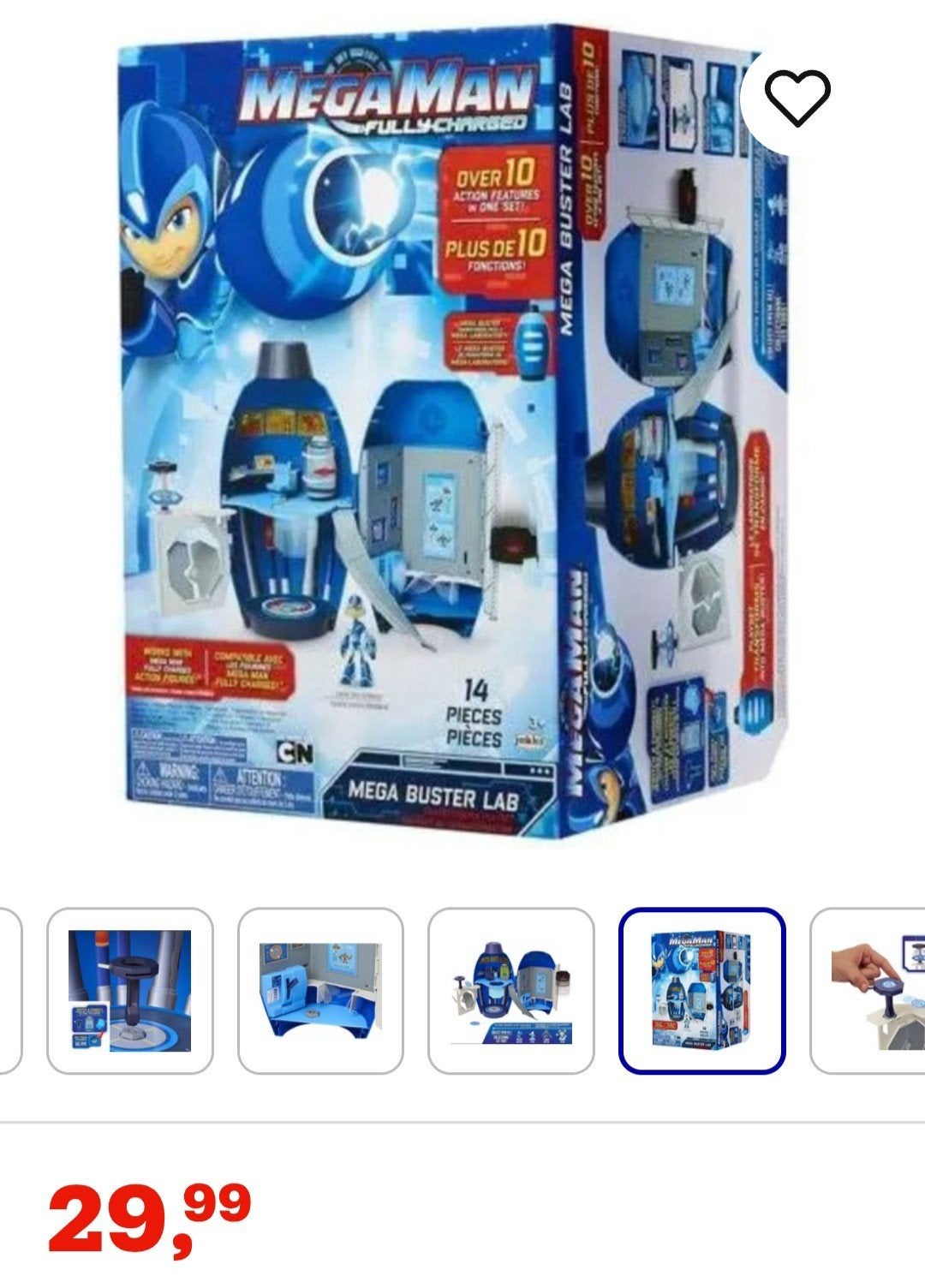 10 stuks Mega man nieuw, Ophalen, Nieuw