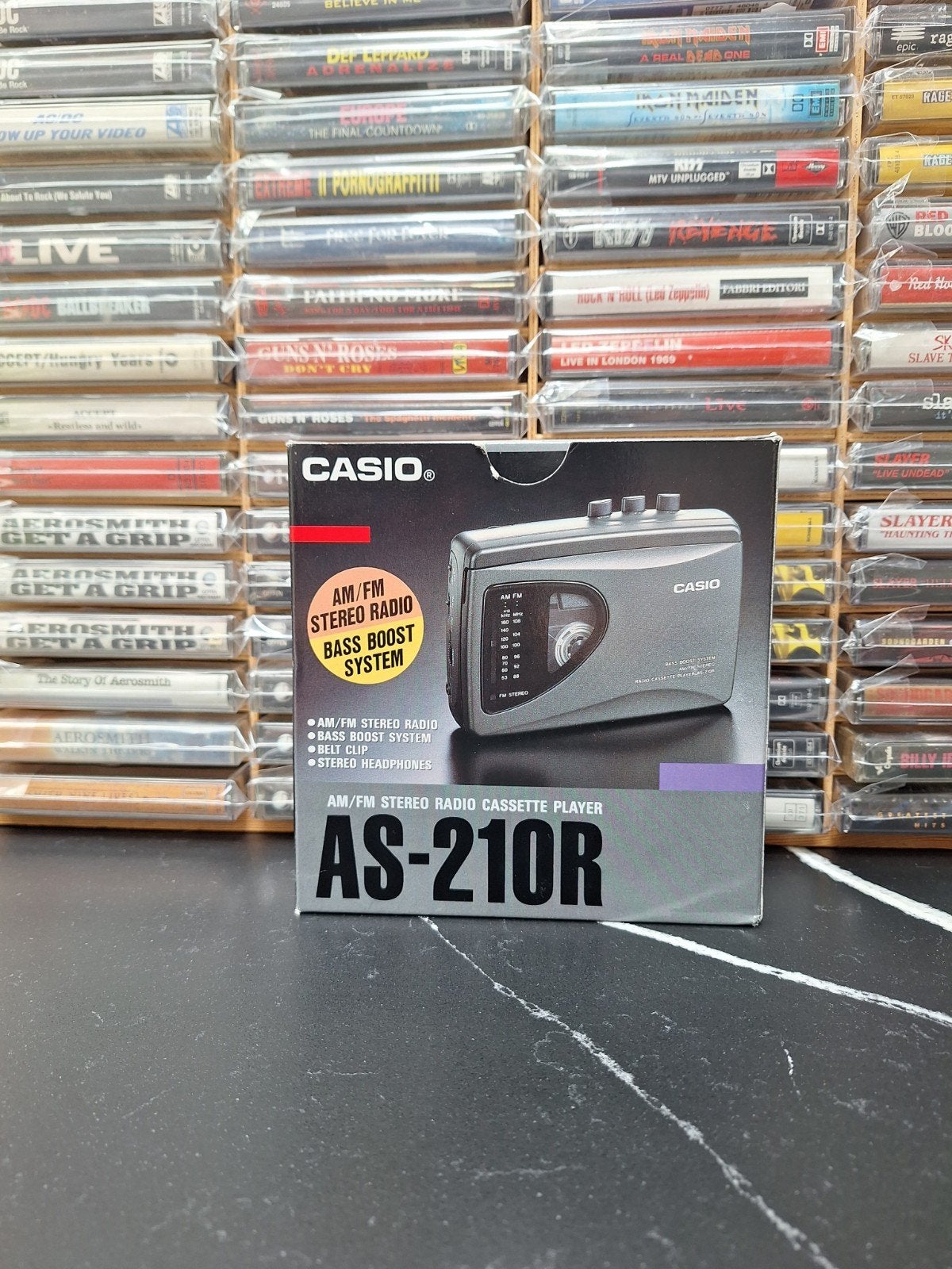 Vintage Casio AS-210R Walkman Nieuw in Doos - Jaren '80, Ophalen of Verzenden