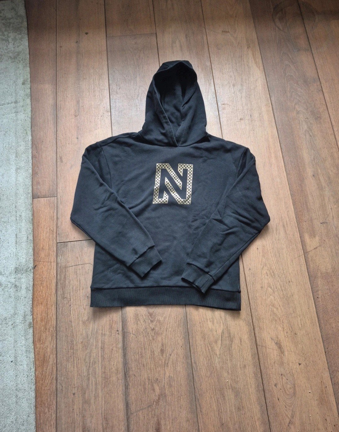 Zwarte en groene Nikki Plessen hoody, Ophalen of Verzenden, Zo goed als nieuw, Zwart