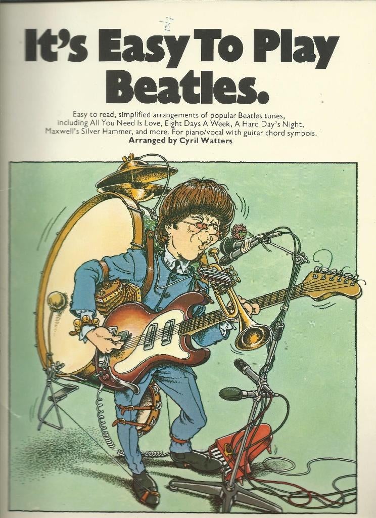 It's easy to play Beatles, Muziek en Instrumenten, Bladmuziek, Gebruikt, Ophalen of Verzenden, Keyboard, Artiest of Componist