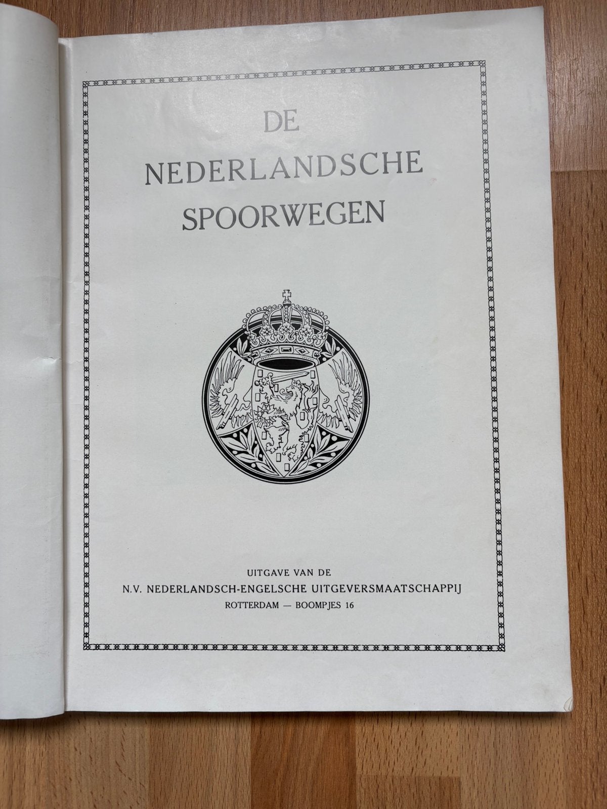 Nederlandsche Spoorwegen 1927, Ophalen of Verzenden