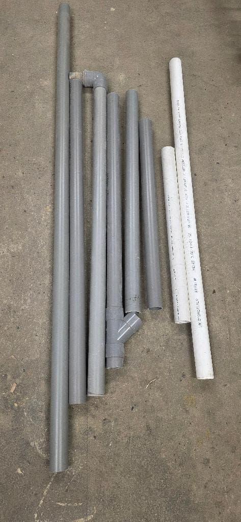 pvc buis, Doe-het-zelf en Verbouw, Buizen en Afvoer, Ophalen, Afvoer, Pvc, Zo goed als nieuw