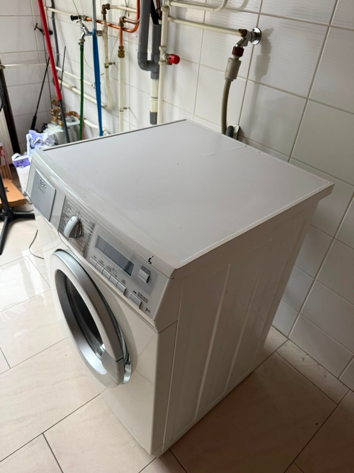AEG Lavamat Wasmachine 7kg - Goed werkend, Witgoed en Apparatuur, Wasmachines, Ophalen, 6 tot 8 kg, Voorlader, 85 tot 90 cm