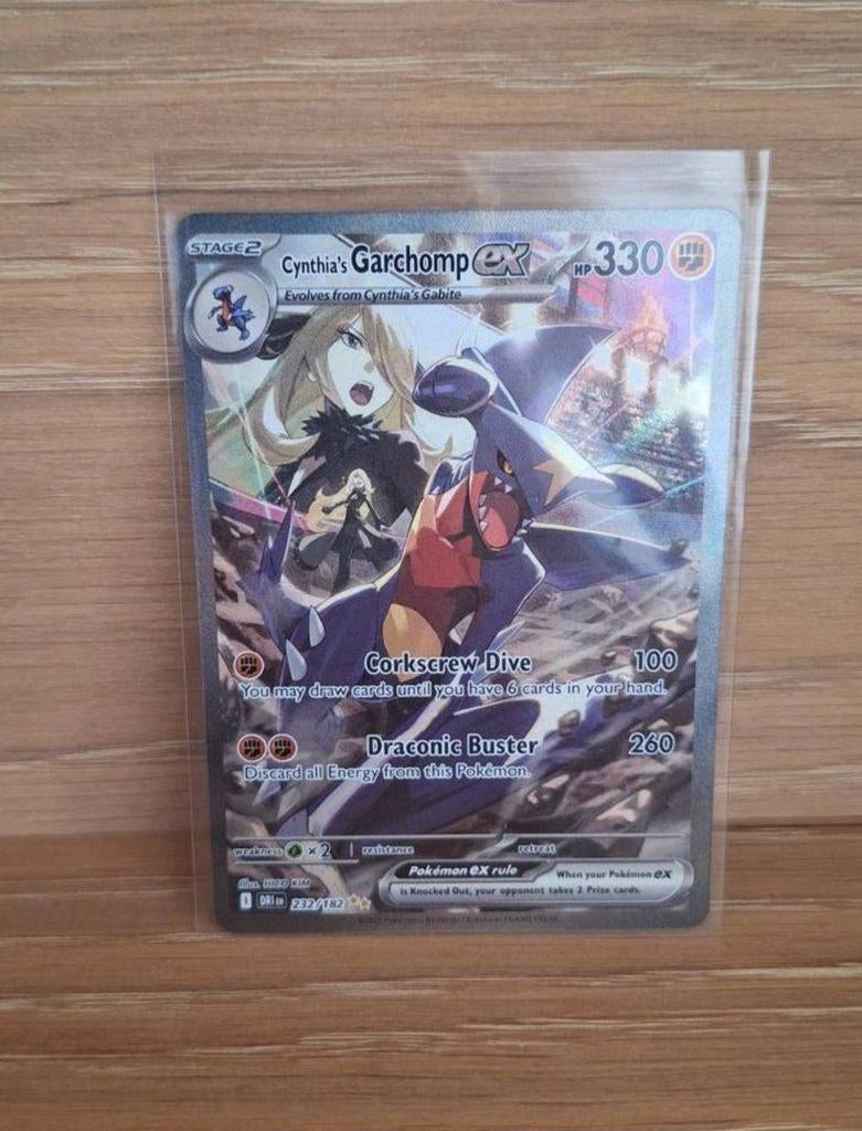 Pokemon Cynthia Garchomp 232/182 Destined Rivals, Ophalen, Zo goed als nieuw