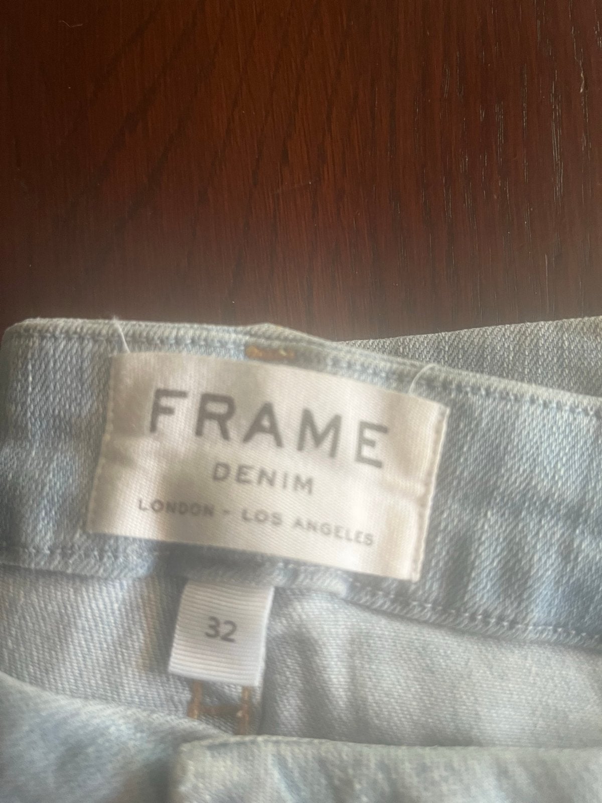 FRAME Le Crop Mini Boot jeans - W32, Kleding | Dames, Ophalen of Verzenden, Gedragen, Blauw, W33 - W36 (confectie 42/44)