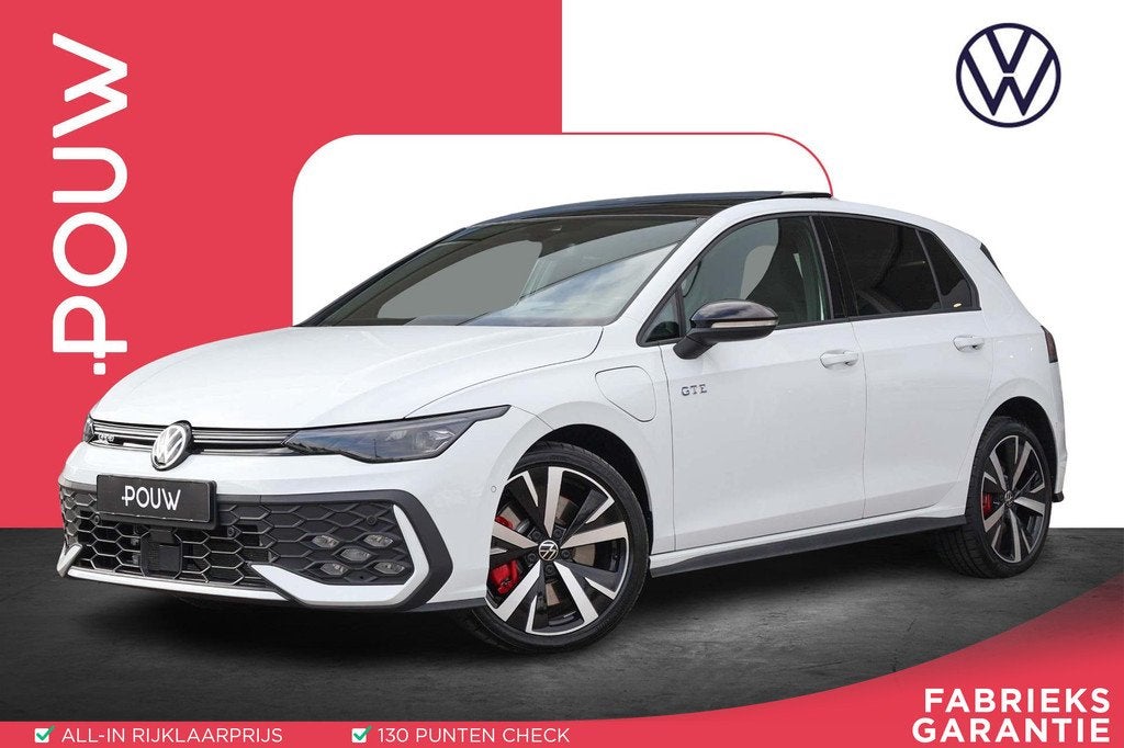 Volkswagen Golf GTE 1.5 eHybrid 272pk | SoH 97% | Panoramada, Auto's, 12 maanden, Stof, 4 cilinders, 150 min