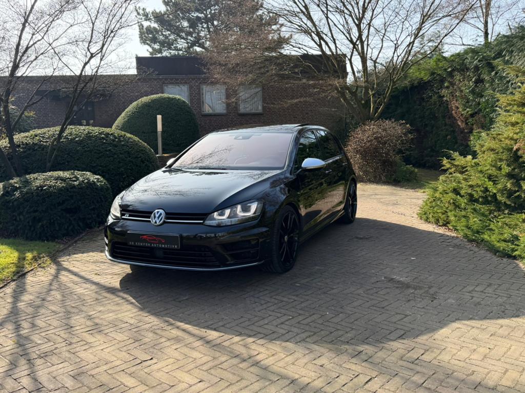 Volkswagen Golf 2.0 TSI R 4MOTION DSG  nieuwe apk, Auto's, Volkswagen, Automaat, 4 cilinders, 1984 cc, Zwart