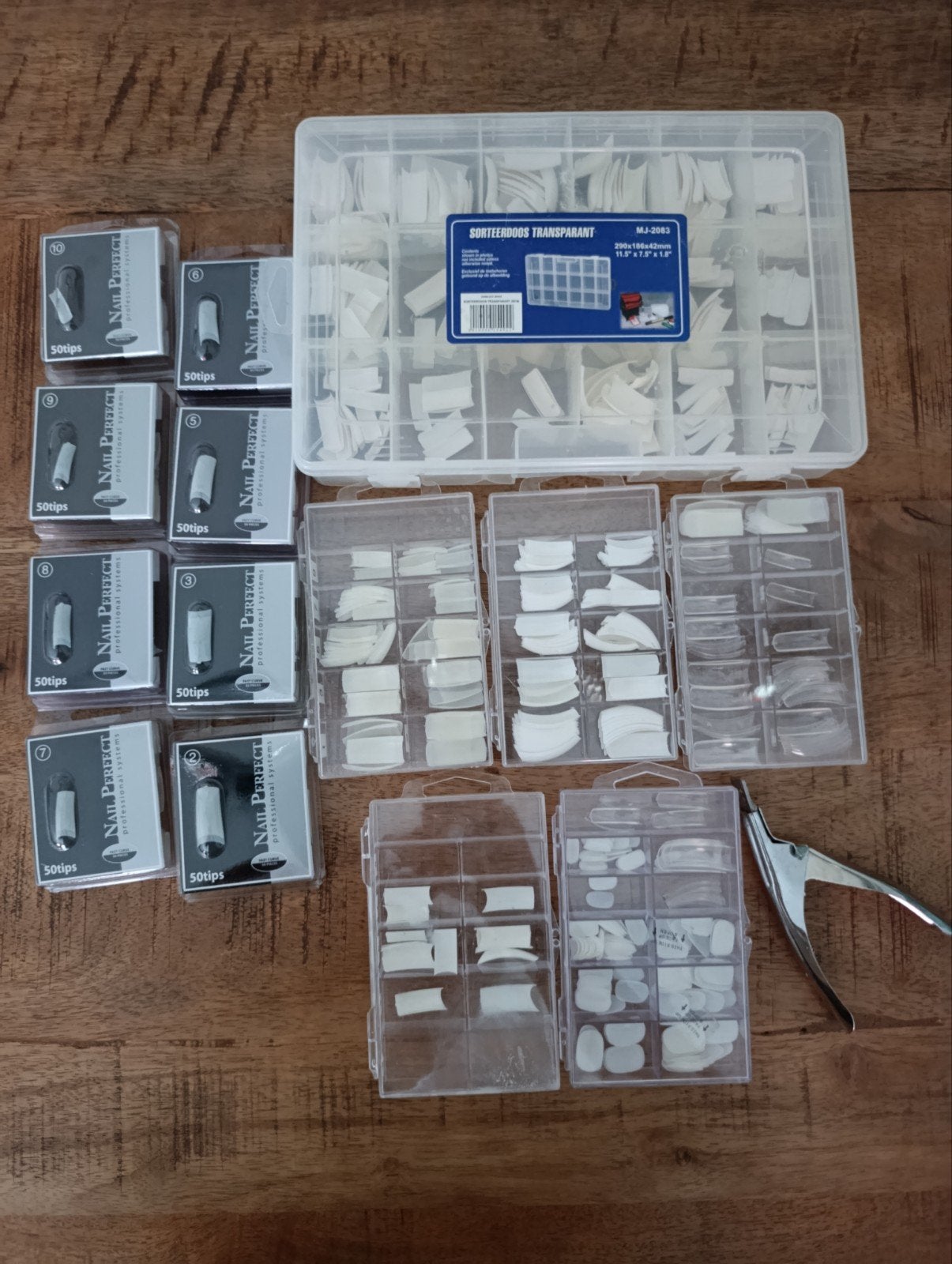 Nageltips 14 dozen, Sieraden, Tassen en Uiterlijk, Uiterlijk | Cosmetica en Make-up, Ophalen, Overige kleuren, Handen en Nagels