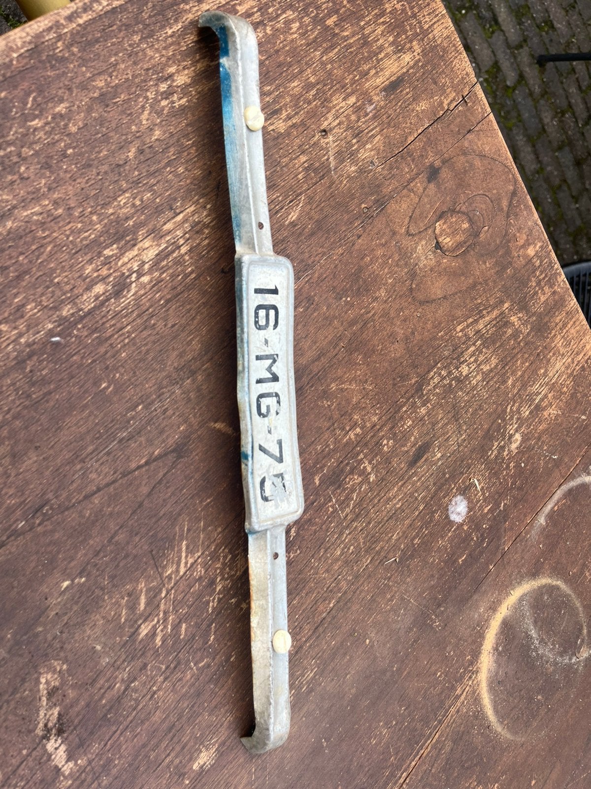 Bumper trapauto origineel!!! 16-MG m-75, Ophalen of Verzenden