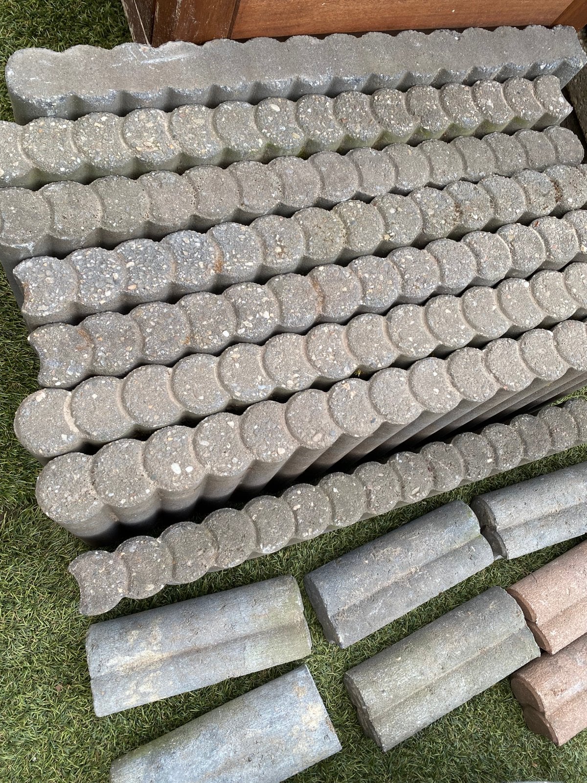 8 palissades  meer dan 5,5 meter, Tuin en Terras, Ophalen, Zo goed als nieuw, Minder dan 100 cm