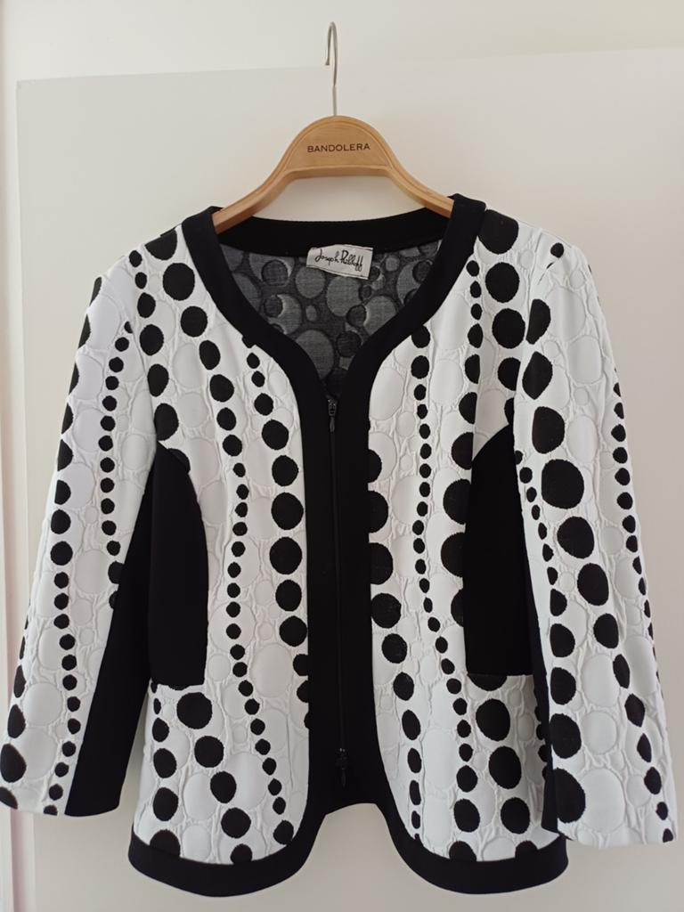 Joseph Ribkoff design jasje,, maat m, Ophalen of Verzenden, Zo goed als nieuw, Maat 38/40 (M), Zwart