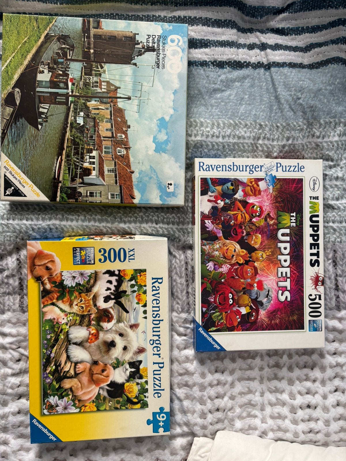Puzzle, Ophalen, 500 t/m 1500 stukjes, Gebruikt