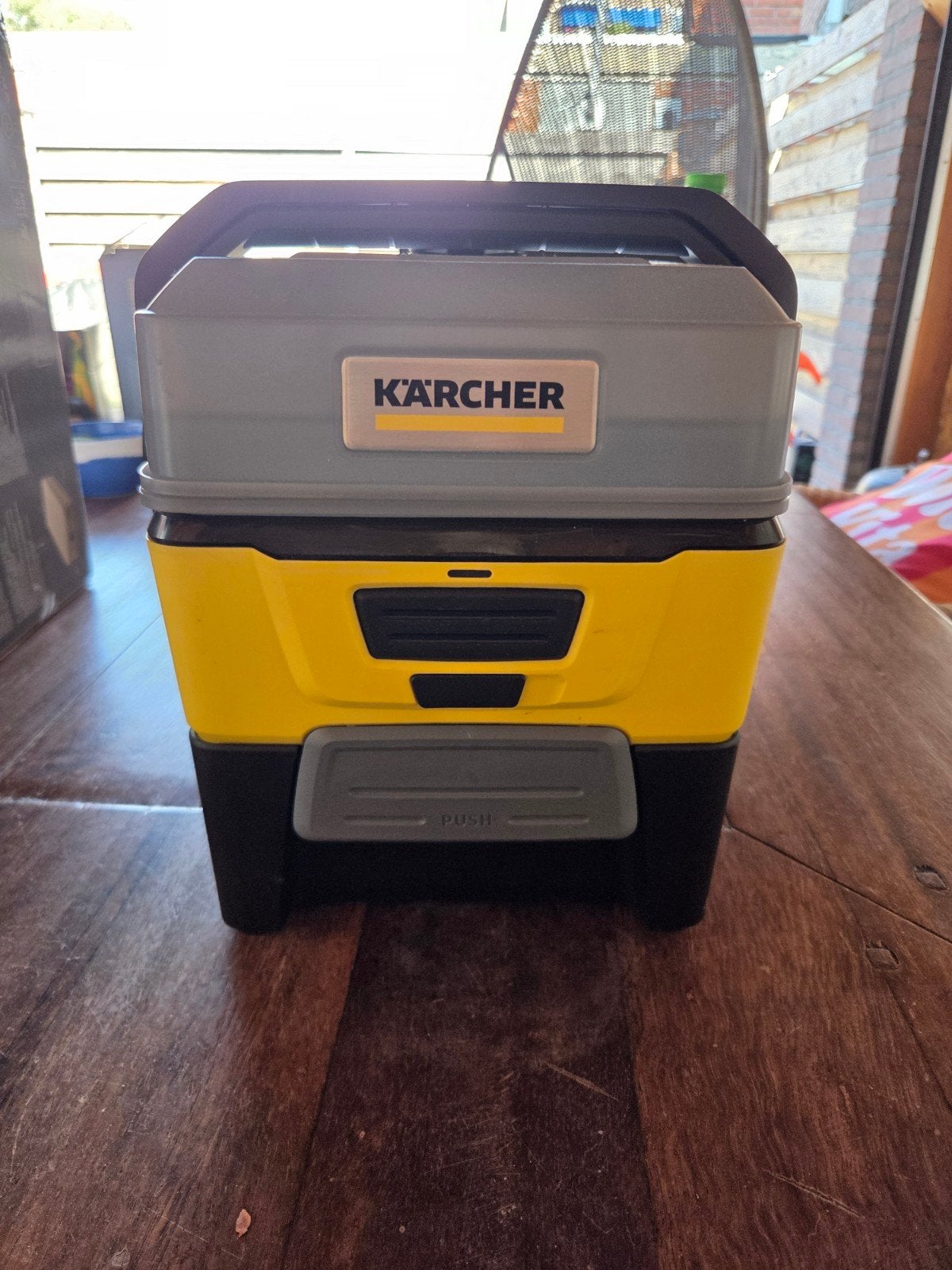 Kärcher mobiele hogedrukreiniger + bike cleaner set, Tuin en Terras, Ophalen of Verzenden, Gebruikt, Accu, Kärcher