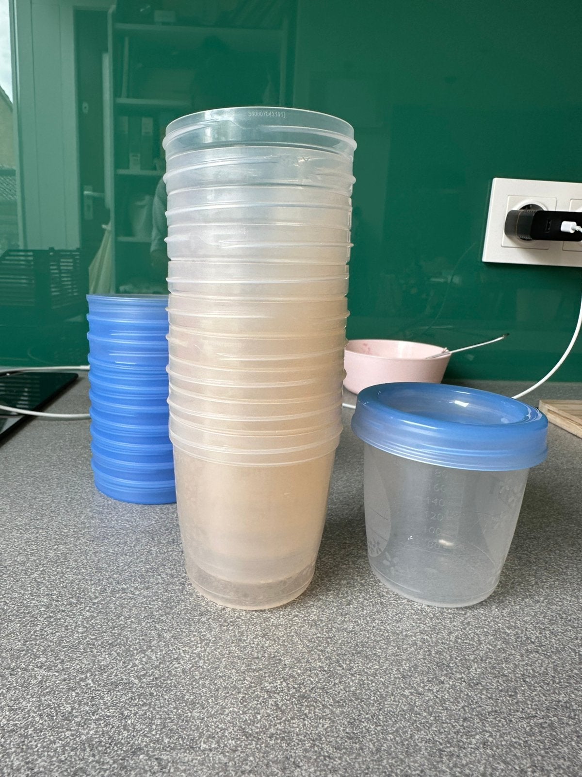 11x Philips Avent bakjes - 180ml, Ophalen of Verzenden, Zo goed als nieuw, Overige typen