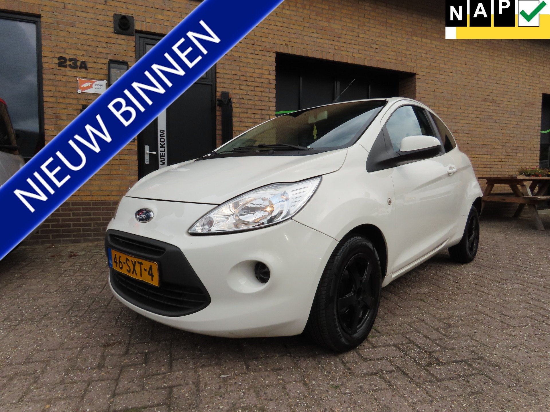 Ford Ka 1.2 Cool & Sound start/stop Airco Lm Velgen, Voorwielaandrijving, Euro 5, Gebruikt, 1242 cc