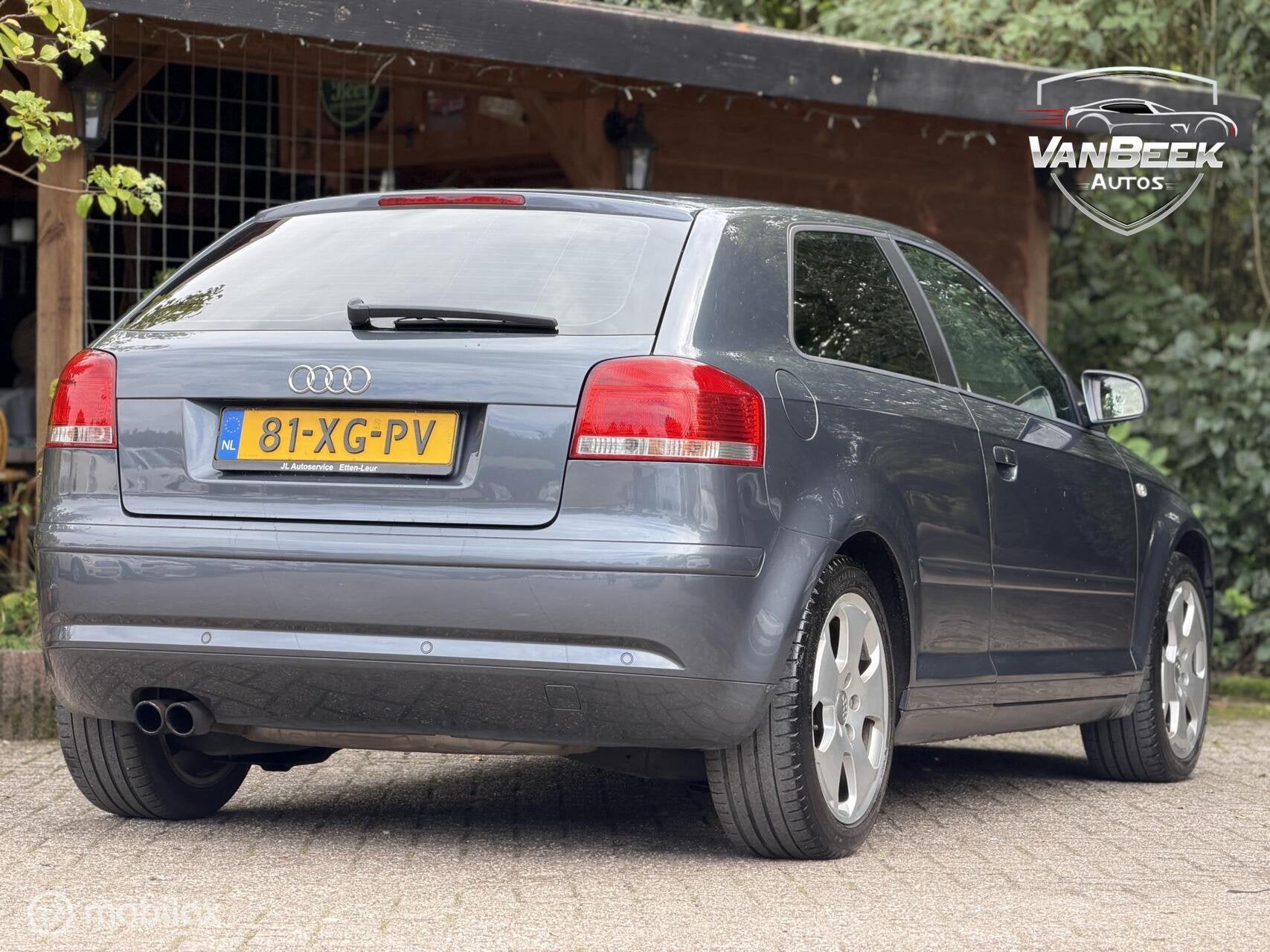 Audi A3 2.0 TFSI 200Pk Automaat Compleet Onderhouden, Auto's, Gebruikt, 4 cilinders, 1984 cc, Origineel Nederlands