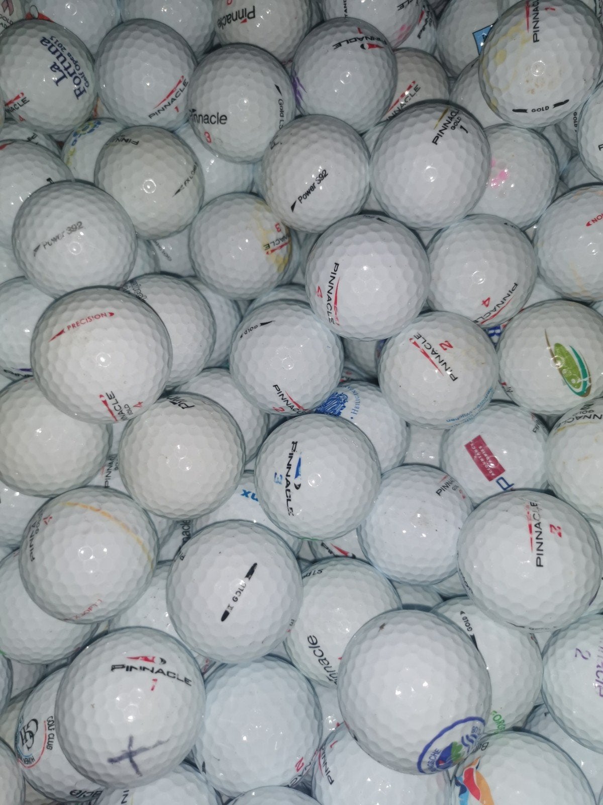 Pinnacle gold golfballen 100 stuks AAAA kwaliteit, Ophalen of Verzenden, Bal(len)
