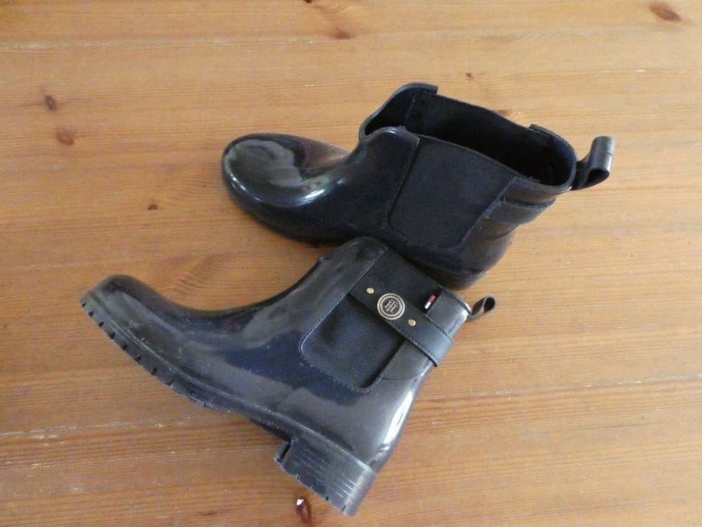 Korte regenlaarzen mt 36, Meisje, Ophalen of Verzenden, Laarzen, Tommy Hilfiger