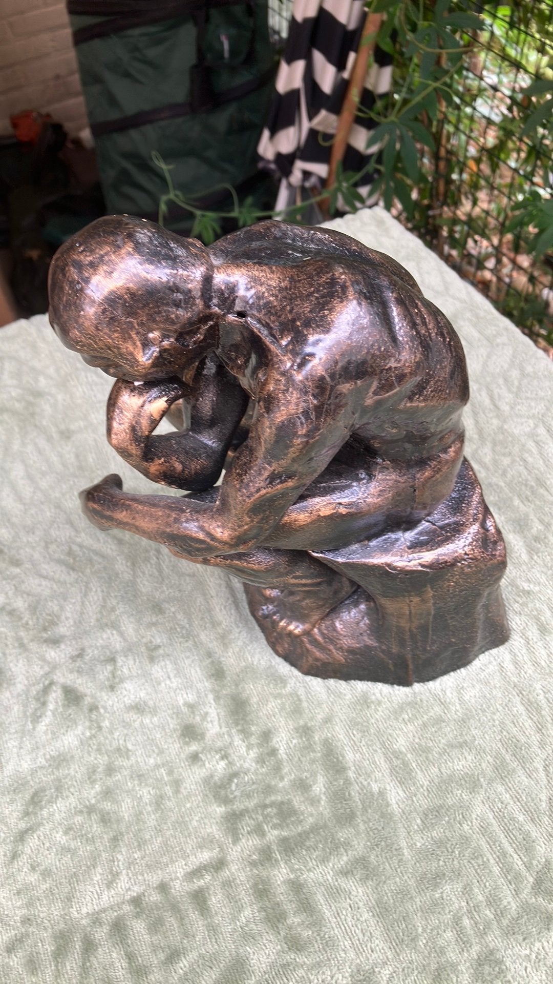 A. Rodin beeld De Denker, Ophalen, Zo goed als nieuw