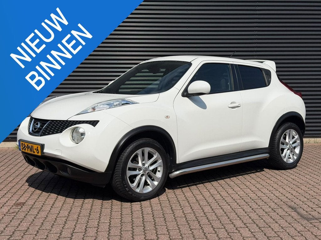 Nissan Juke 1.6 Tekna / NL AUTO / Dealer Onderhouden / Camer, Auto's, Nissan, Euro 5, Bedrijf, Handgeschakeld, SUV of Terreinwagen
