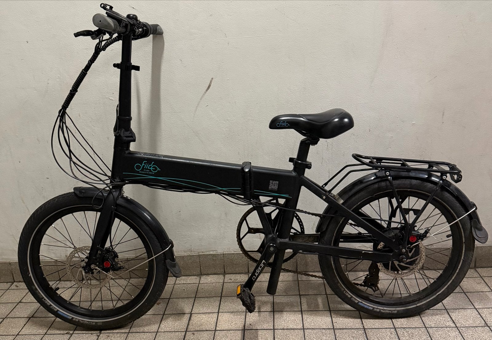 Fiido opvouwbare elektrische fiets - Compact en handig, Ophalen of Verzenden, Zo goed als nieuw, 20 inch of meer, Overige merken