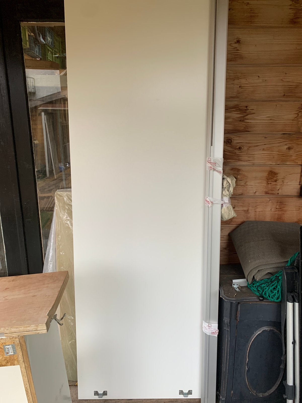 2 atuks achuifkastdeuren incl. Rails, Ophalen, 80 tot 100 cm, 215 cm of meer, Binnendeur
