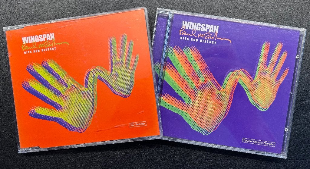 PAUL McCARTNEY & WINGS - 2 Wingspan samplers ( 2 CDs ), Ophalen of Verzenden, Zo goed als nieuw, Classic Rock, Promo