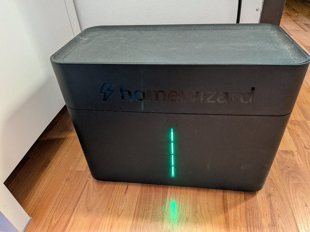 2x HomeWizard batterij aangeboden + P1 meter, Ophalen, Zo goed als nieuw, Homewizard
