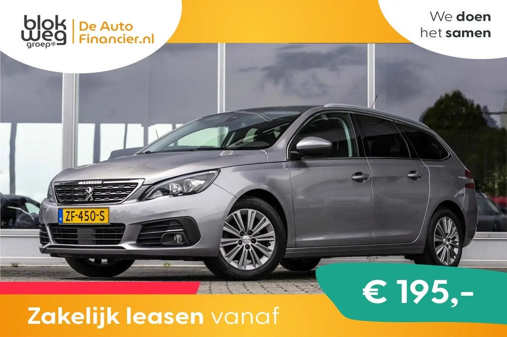 Peugeot 308 SW 1.2 PureTech Blue Lease Premium € 11.850,00, Automaat, Stof, Gebruikt, 1199 cc