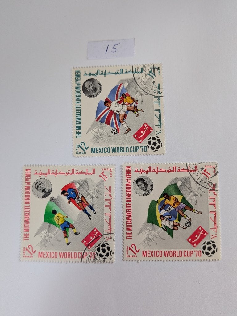 Voetbal, Verzenden, Gestempeld, Midden-Oosten