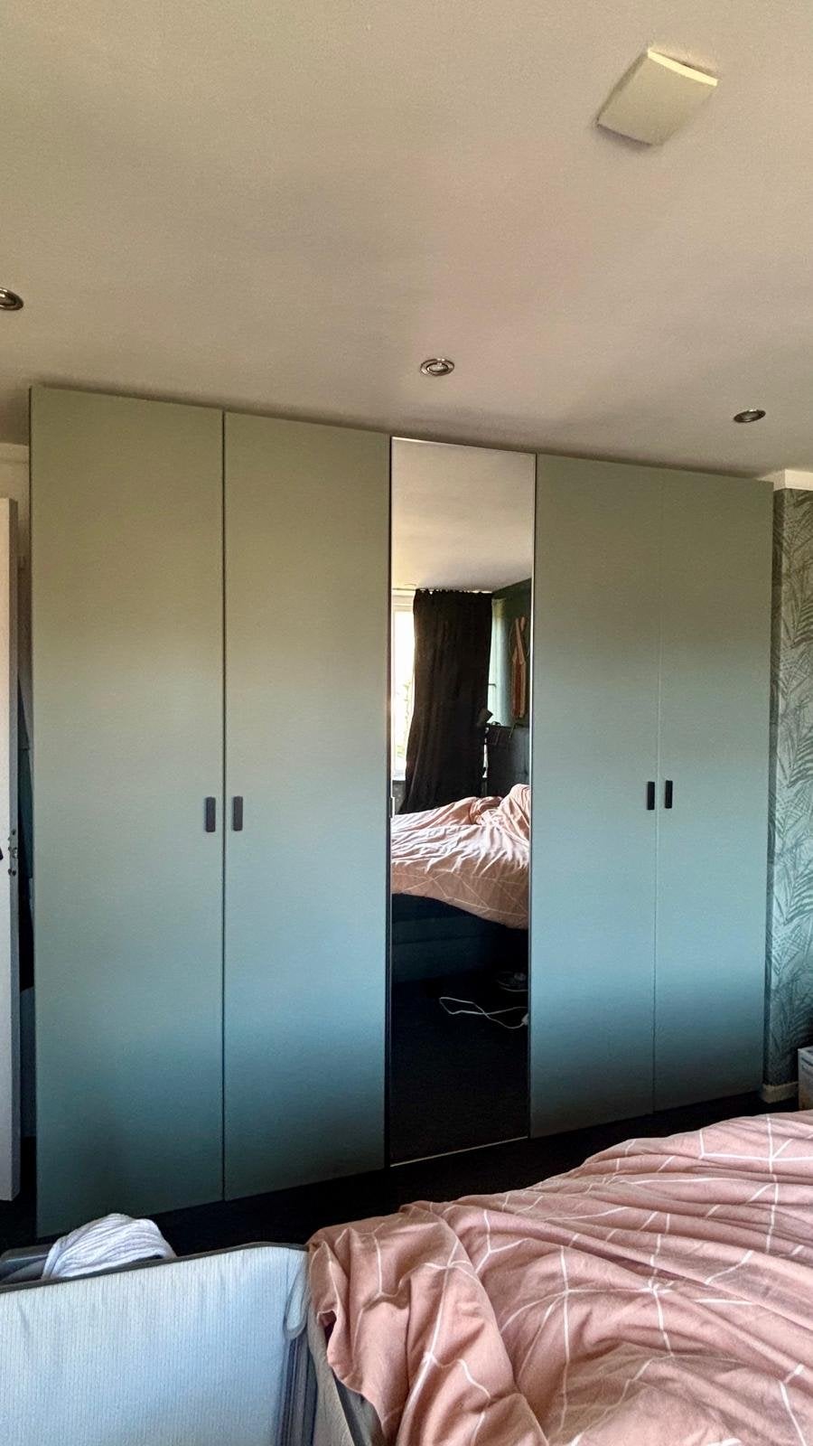 Ikea Pax mint groen 2 delen, Ophalen, Gebruikt, 200 cm of meer, 50 tot 100 cm