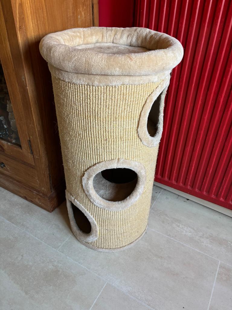 Krabpaal /kattenmeubel, Ophalen, Gebruikt, Krabpaal