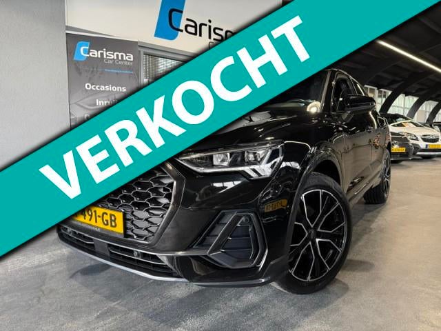 Audi Q3 Sportback 35 TFSI S Edition Aut.|Pano|Camera|Navi, 4 cilinders, 150 pk, 1505 kg, Leder en Stof