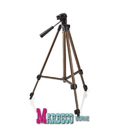 Camera, Video Statief Pan & Tilt max.127 cm Brons, Met handvat, Nedis, Nieuw, Info@marbeco.nl