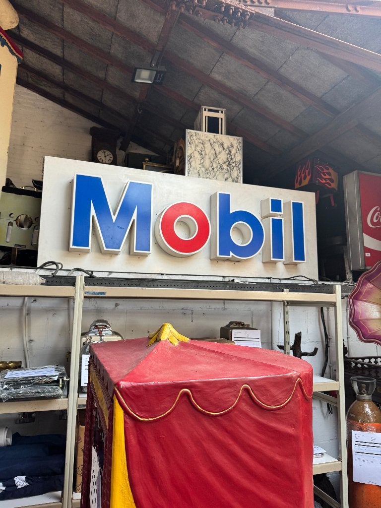 Enorm verlicht Mobil-bord, Verzamelen, Ophalen, Lichtbak of (neon) lamp