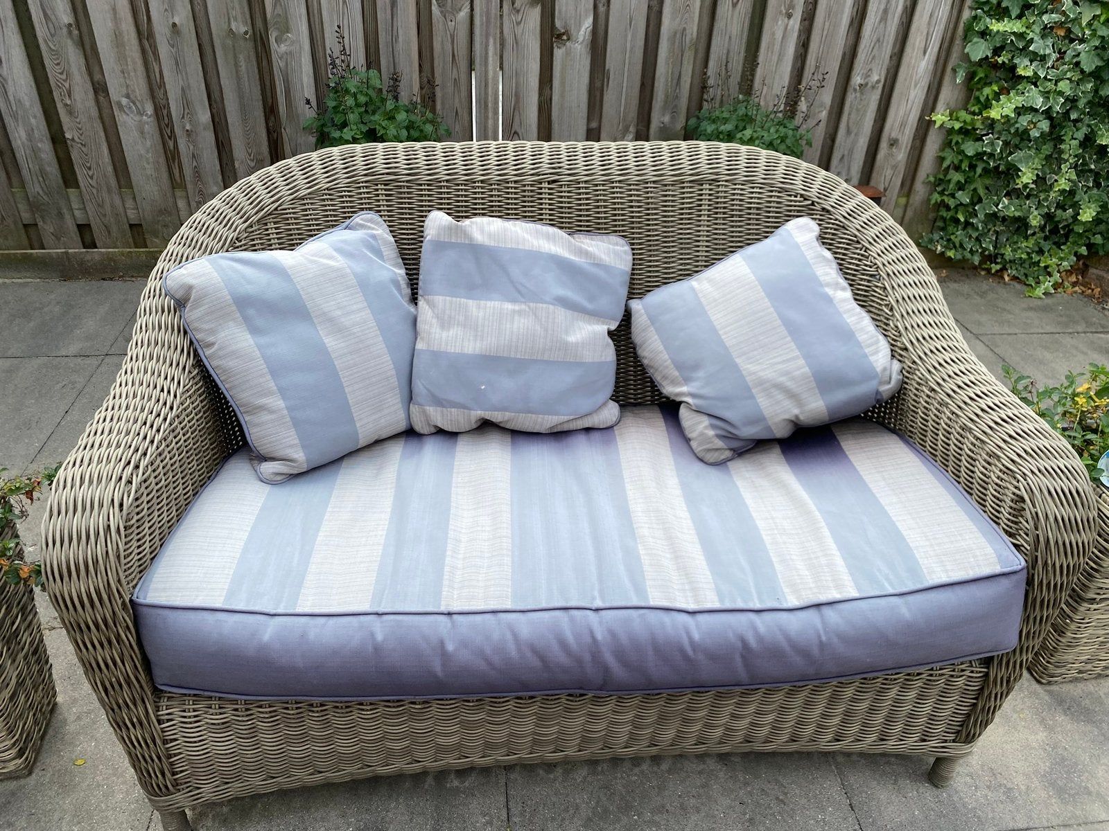 Tuinbank Bois le Duc, Ophalen, Gebruikt, Wicker