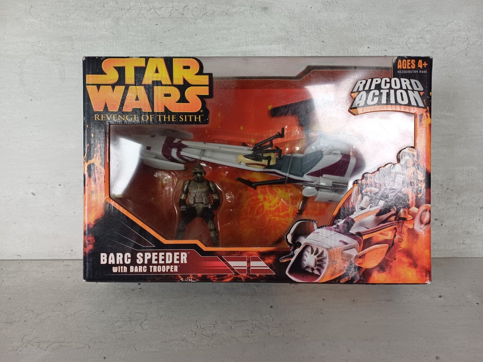 Star Wars ROTS Barc speeder with barc trooper, Ophalen of Verzenden, Actiefiguurtje