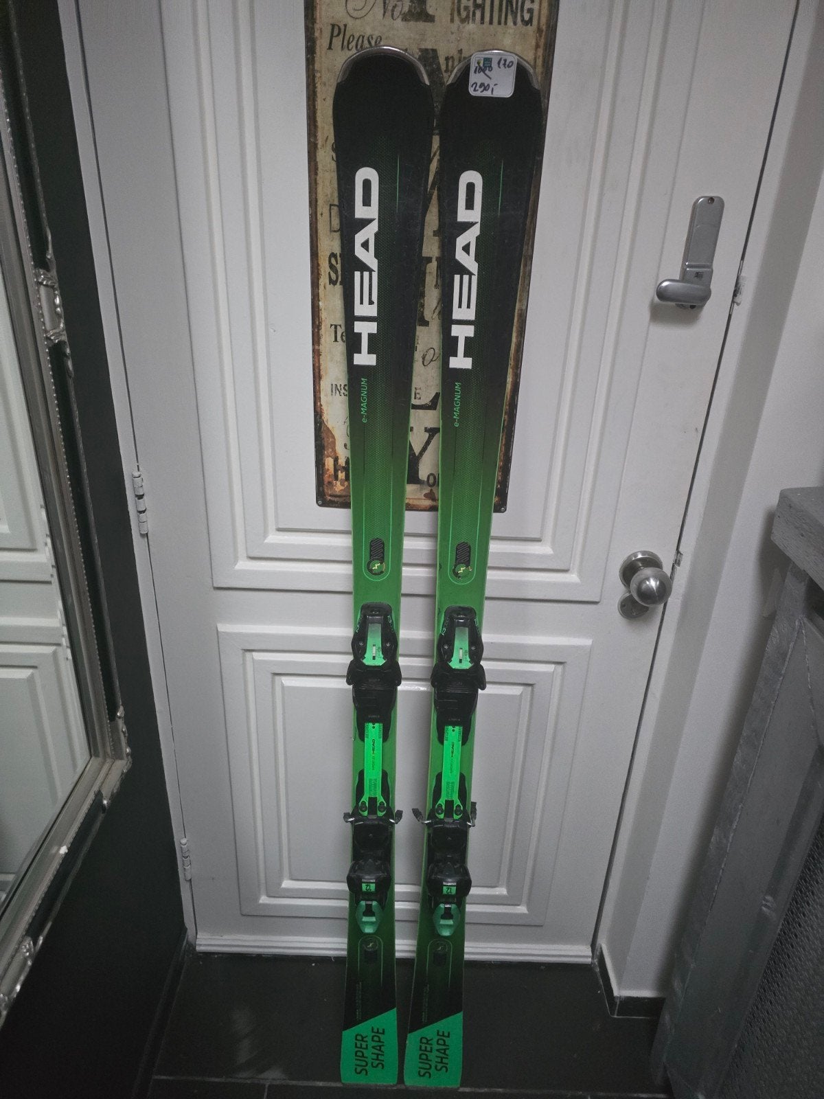 170cm HEAD SUPERSHAPE E MAGNUM NP1000 WORLDCUP SW, 160 tot 180 cm, Ophalen of Verzenden, Zo goed als nieuw, Carve