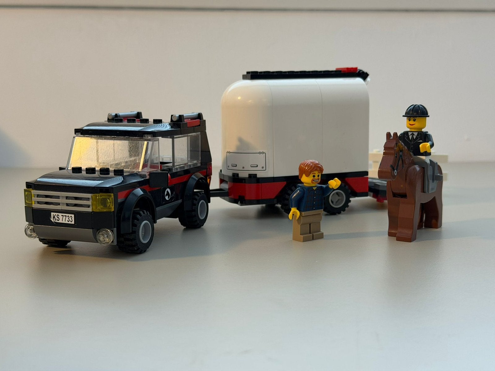 Lego City 7635: Camper met paardentrailer, Lego, Ophalen of Verzenden, Complete set, Inclusief instructies