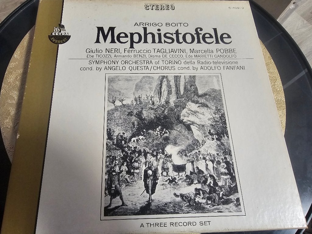 Arrigo Boito – Mefistofele, Ophalen of Verzenden, Gebruikt, Overige formaten, Opera of Operette