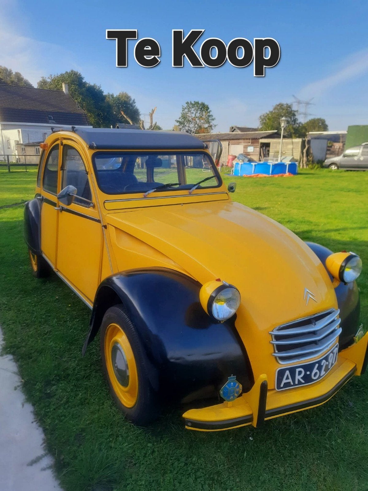 Te Koop Citroen 2CV bj 1966, Ophalen