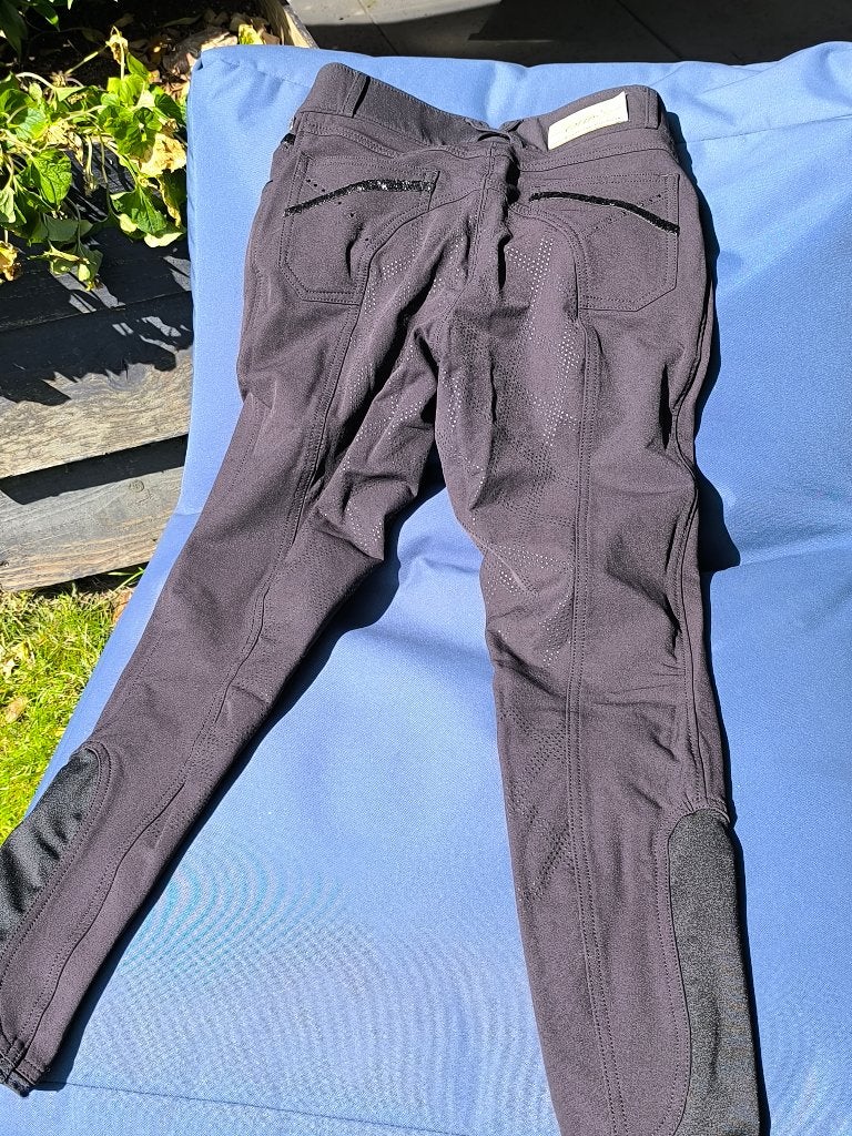 rijbroek, Gebruikt, Dressuur, XS, Zwart