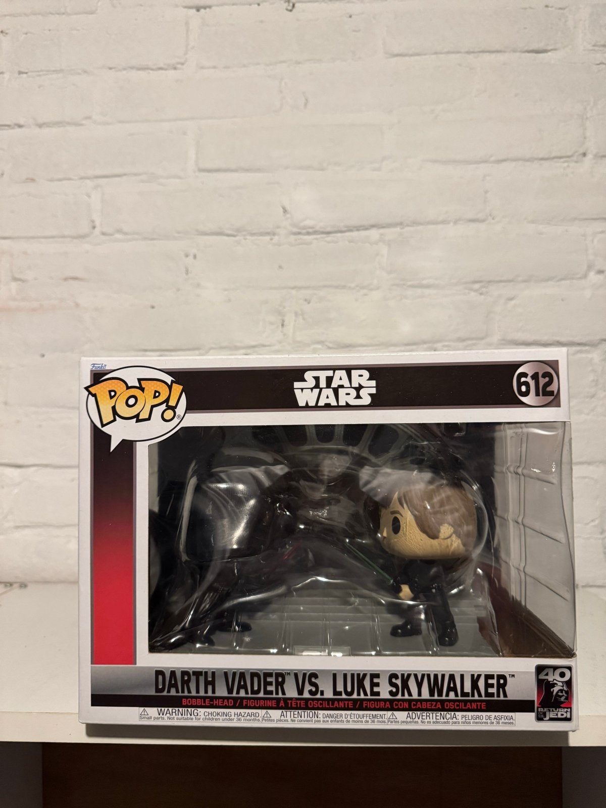 Funko Pop! Star Wars Darth Vader vs. Luke Skywalker, Ophalen of Verzenden, Nieuw