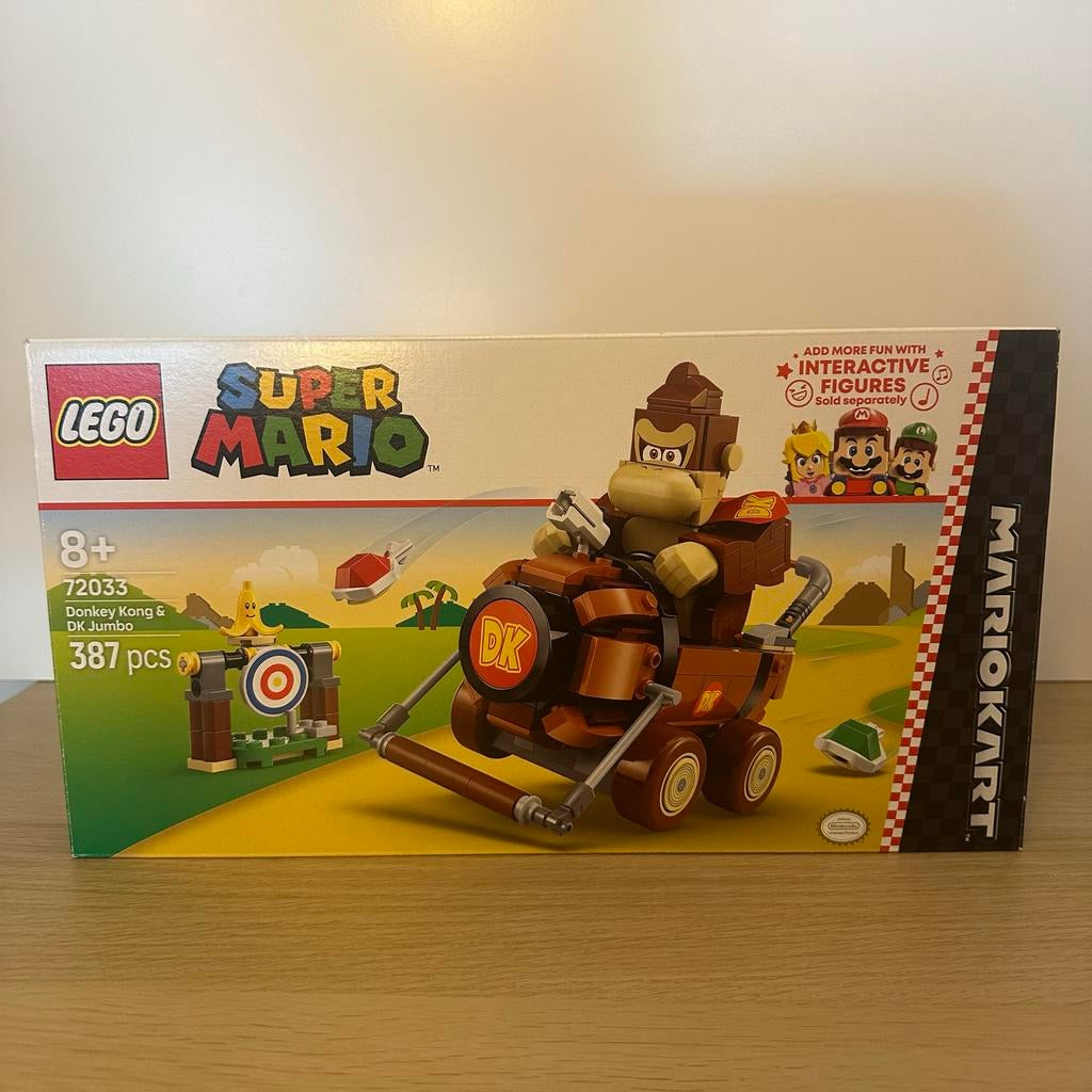 LEGO Super Mario 72033 Donkey Kong & DK Jumbo, Overige thema's, Lego, Ophalen of Verzenden, Zo goed als nieuw