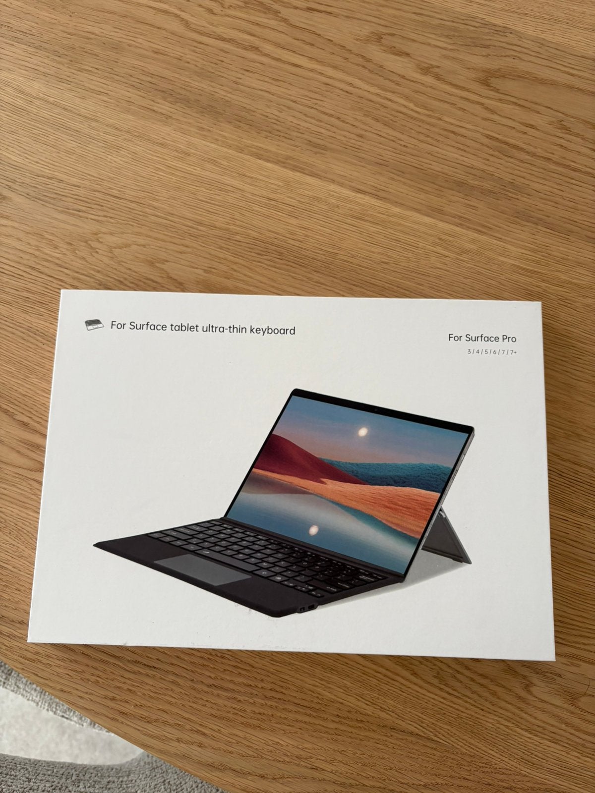 Surface toetsenbord, Computers en Software, Toetsenborden, Nieuw, Ophalen of Verzenden, Draadloos, Qwerty