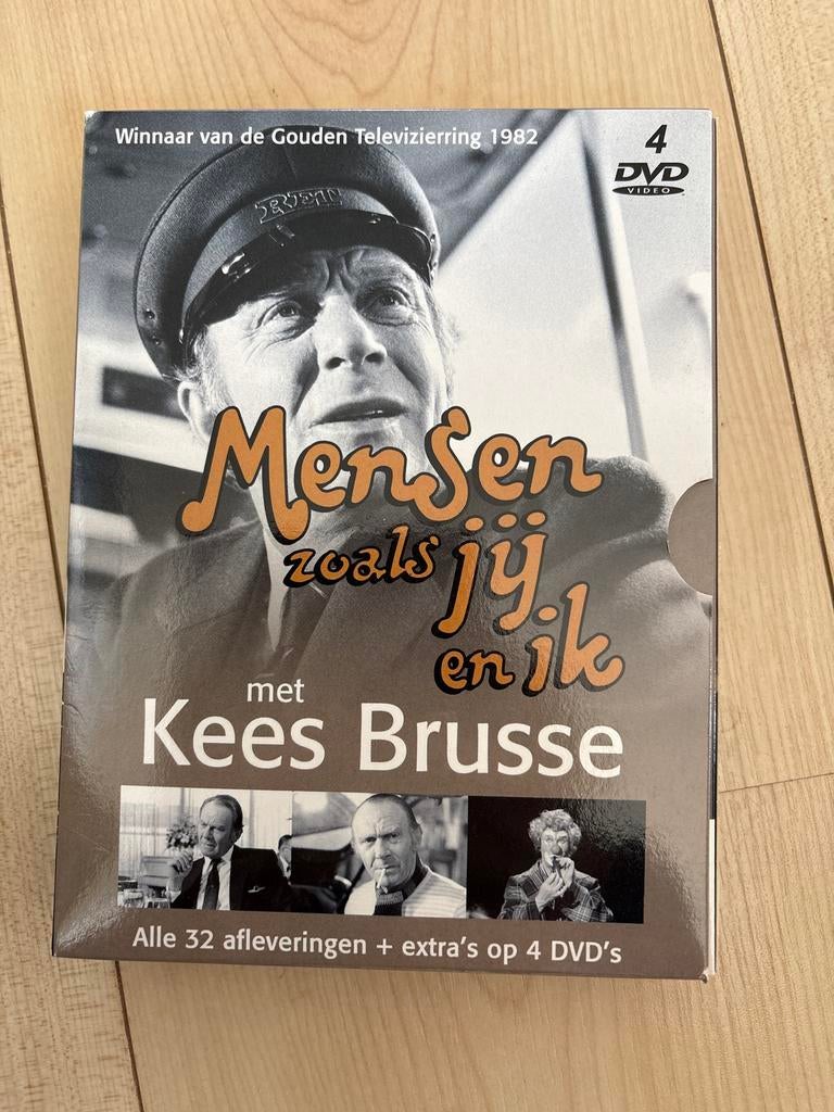 Mensen zoals jij en ik met Kees Brusse DVD boxset, Cd's en Dvd's, Alle leeftijden, Boxset, Drama, Ophalen of Verzenden