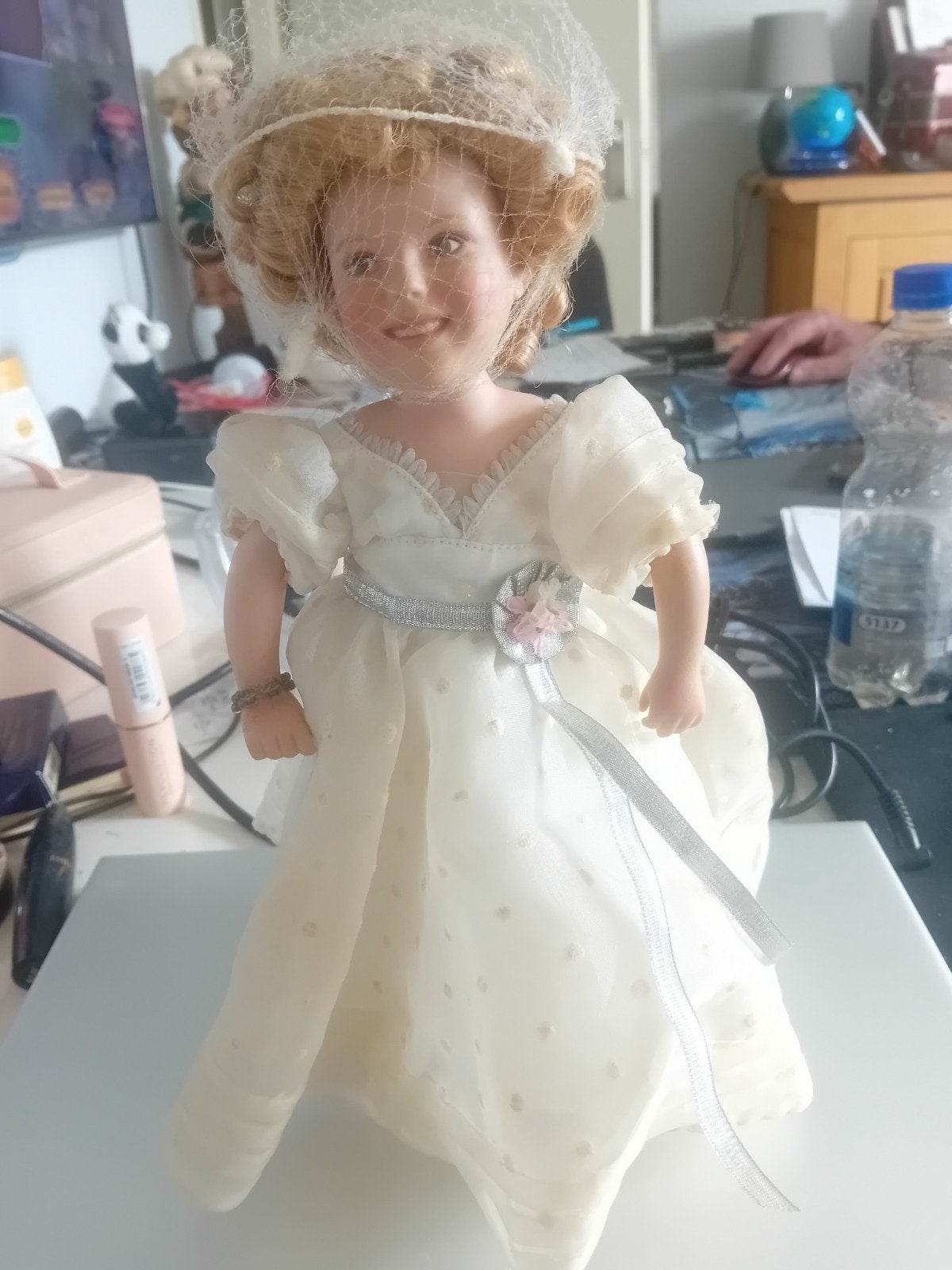 vintage Shirley Temple pop uit haar film Curly Top', Ophalen of Verzenden, Zo goed als nieuw, Pop