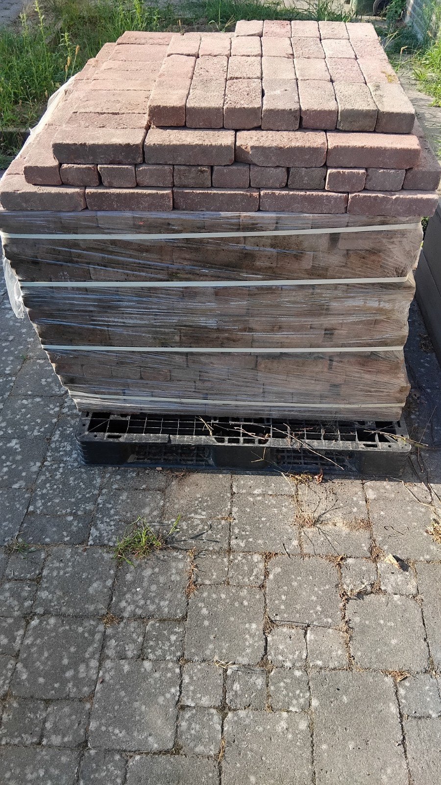 Gebruikte waaltjes - rood/bruin - ca. 10 m², Ophalen, Overige materialen, Gebruikt, Klinkers
