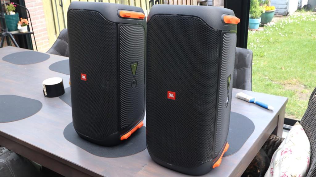 2x JBL Partybox 110 - Krachtige Draagbare Party Speakers, Audio, Tv en Foto, Luidsprekers, Ophalen of Verzenden, Zo goed als nieuw